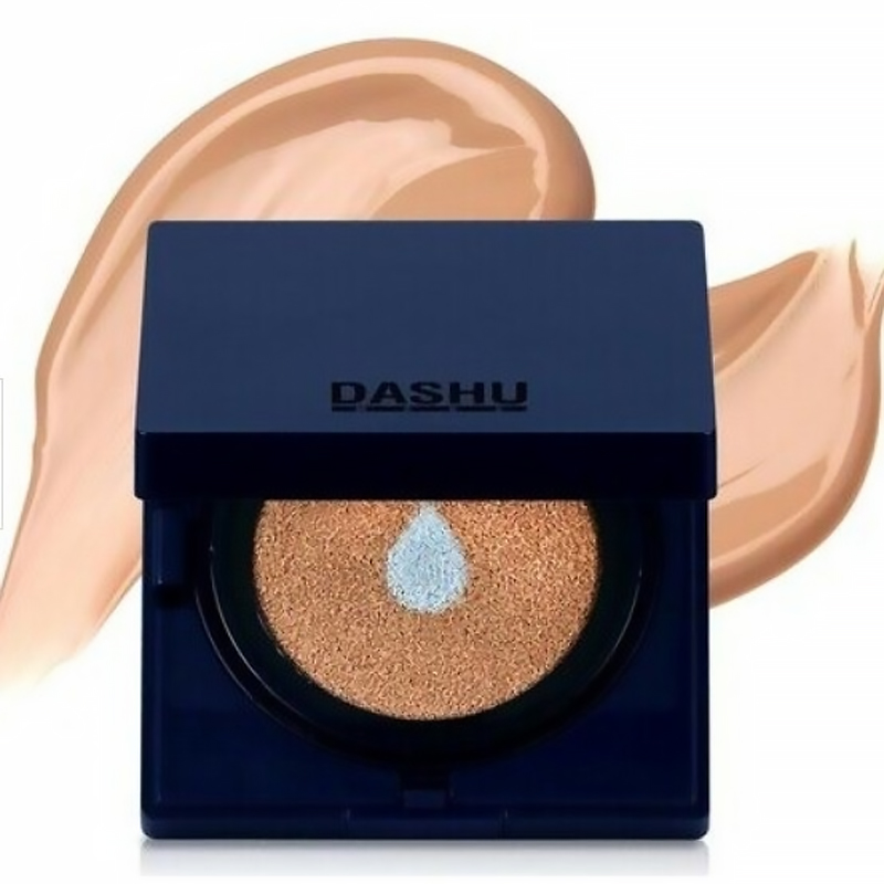 Phấn nước Hàn Quốc Dashu Mens Aqua Matt BB Cusion dành cho Nam, cushion phan nuoc sử dụng tốt cho da dầu, da mụn, cung cấp ẩm cho da khô, giảm bã nhờn, màu be trung tính, triết xuất từ tự nhiên, che phủ khuyết điểm, chống nắng SPF50+/PA++++
