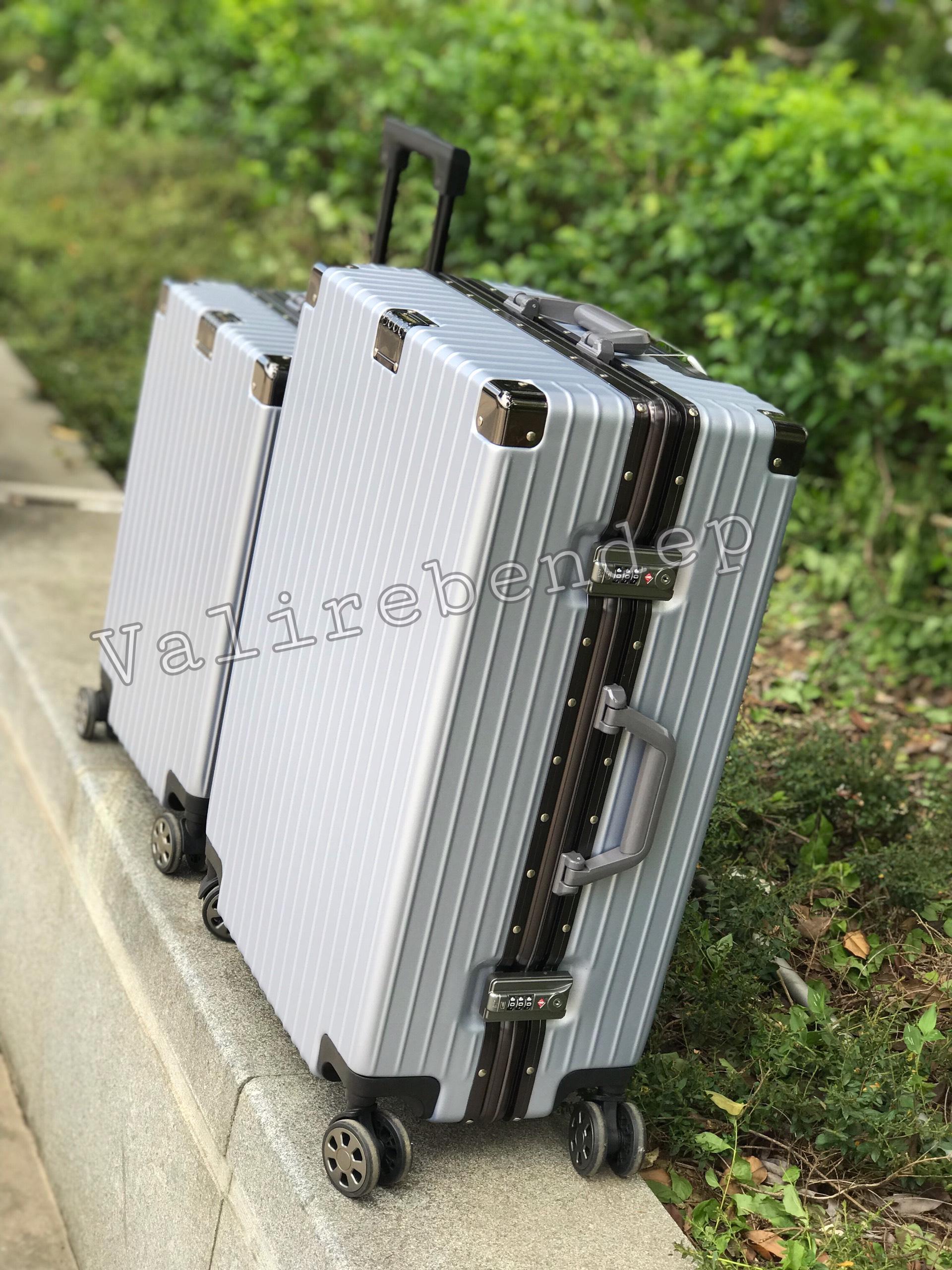 PC 039 -Vali kéo du lịch KHUNG NHÔM-KHÓA SẬP TSA-SIÊU NHẸ-CHỐNG XƯỚC-CHỊU LỰC 200K SIZE 24  - 5 màu nam nữ.
