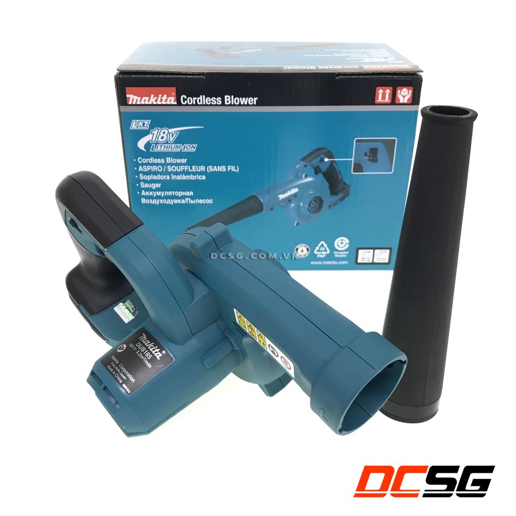 Máy thổi dùng pin 18v makita dub185z