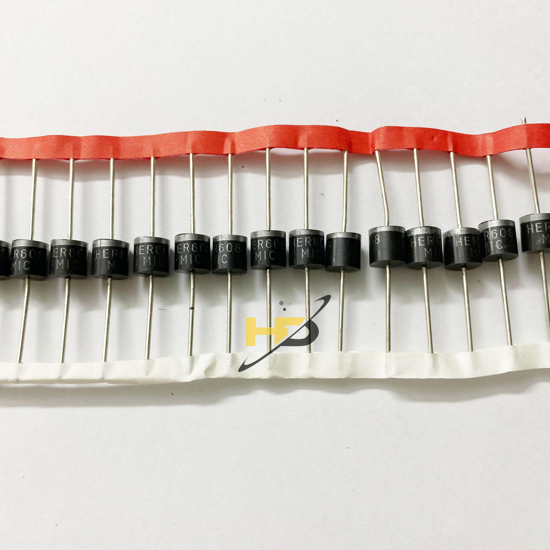Linh Kiện Điện Tử, Bộ 5 Con Diode Xung HER608 Loại Tốt, Đi Ốt 6A 1000V