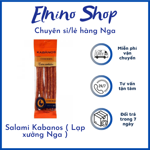 Salami Kabanos ( Lạp xưởng Nga )🍓Luxury Store🍓
