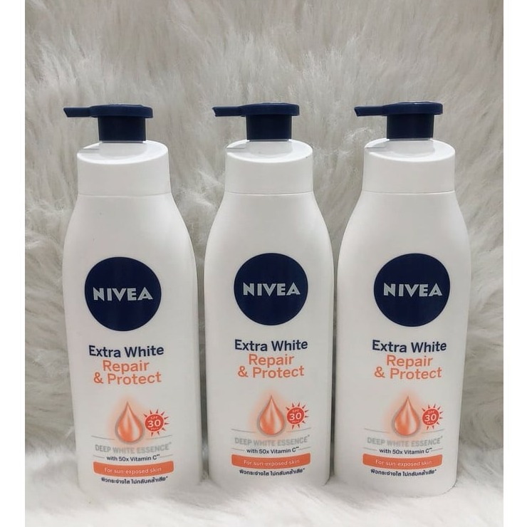 Sữa Dưỡng Thể Nivea Giúp trắng da, săn da ban Ngày SPF 30 PA++(350ml)