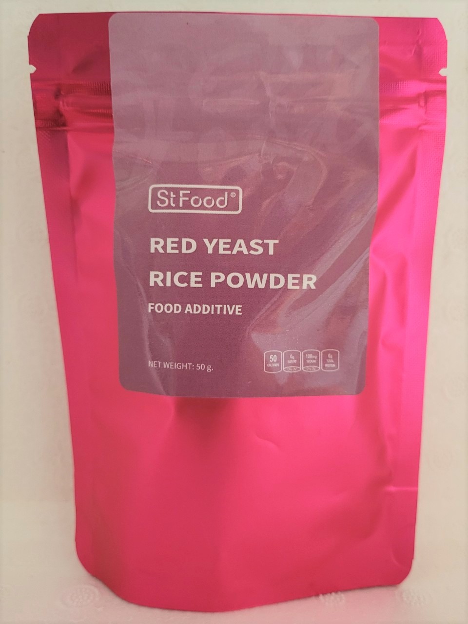 gói Đỏ 50g BỘT GẠO MEN ĐỎ bột hồng cúc Thailand STFOOD Red Yeast Rice