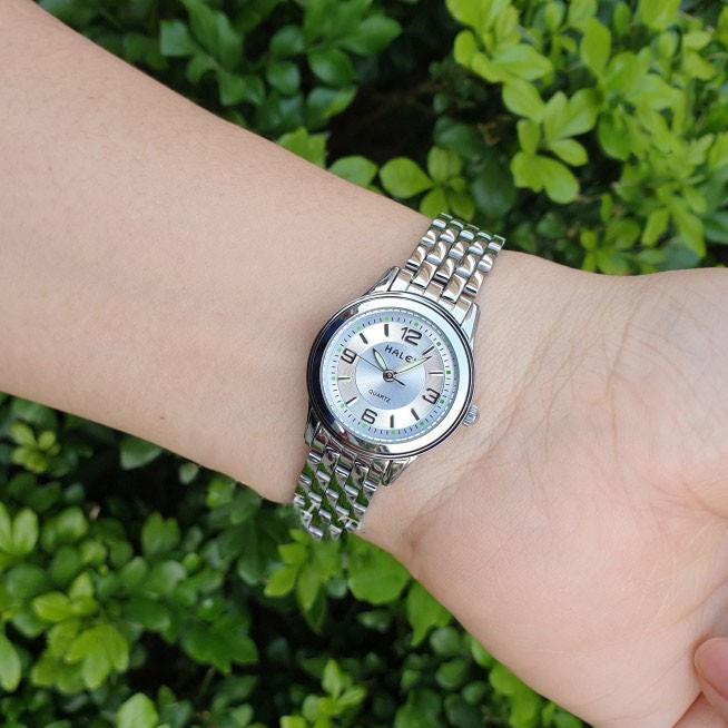 Đồng hồ nữ Halei chống nước kim dạ quang