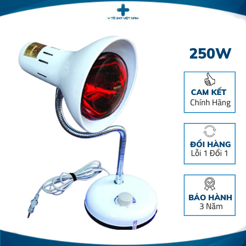 Đèn hồng ngoại tne trị liệu kèm bóng 250w, đèn hồng ngoại sưởi ấm, giảm đau xương khớp,thông tắc tia sữa hàng cao cấp