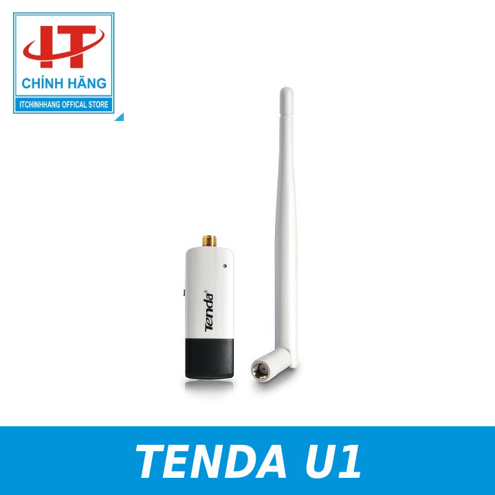 Thiết Bị Thu WIFI 300M TENDA U1- Hàng Chính Hãng