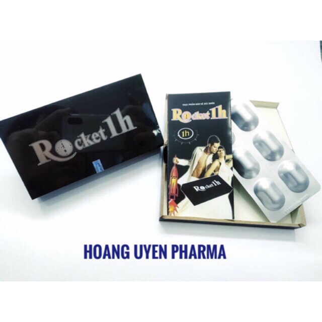 Rocket 1h - hộp 6 viên