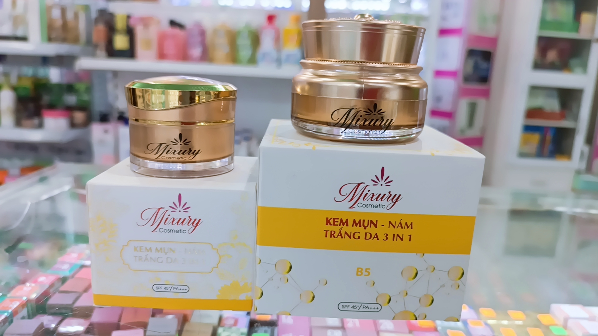 Kem dưỡng 3in1 mụn nám trắng da mixuri