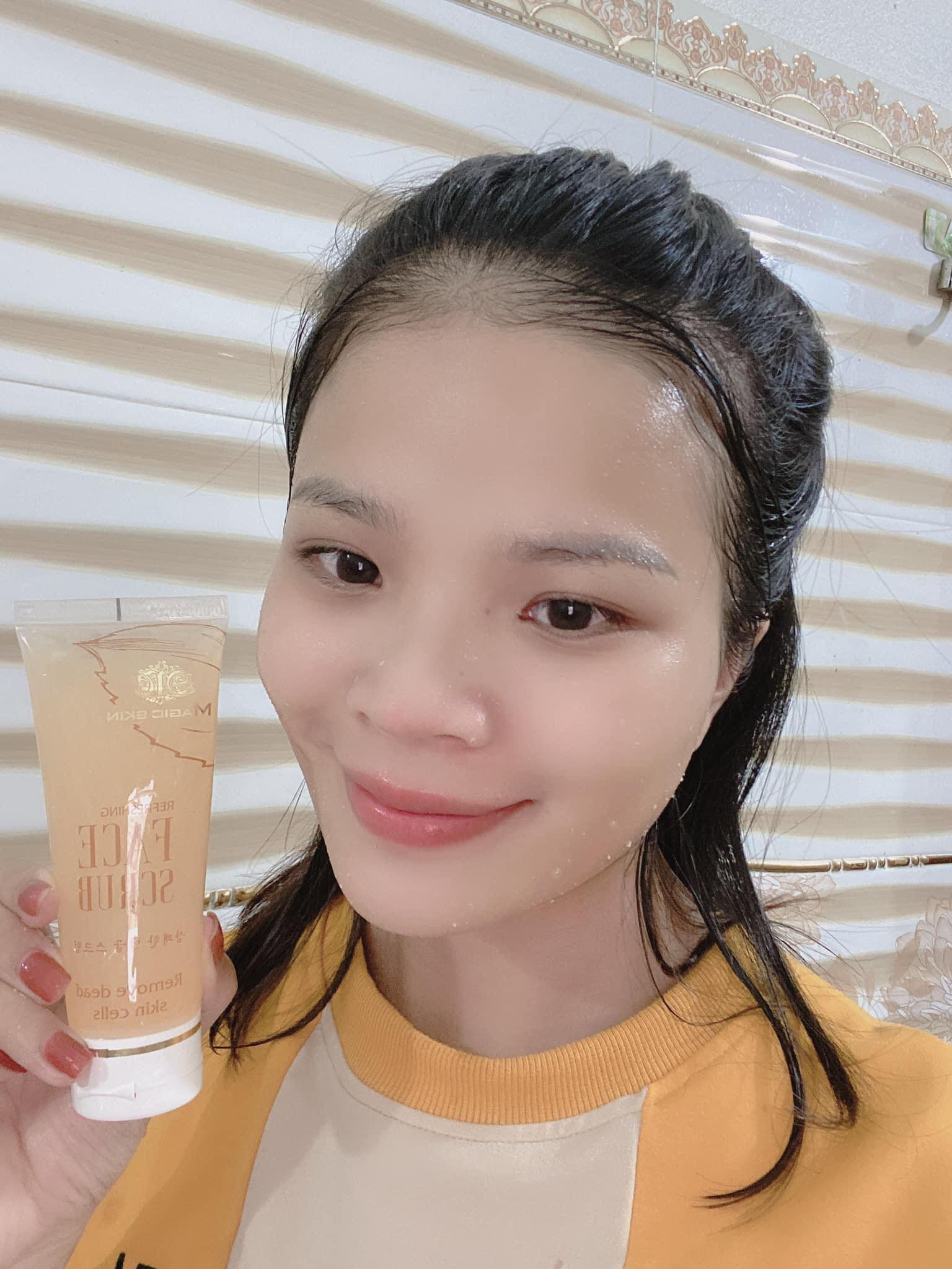 Gel tẩy da chết - Gel tẩy da chết dịu nhẹ magic skin dành riêng cho face