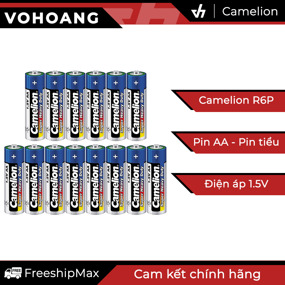 14 pin Camelion AA R6P không sạc