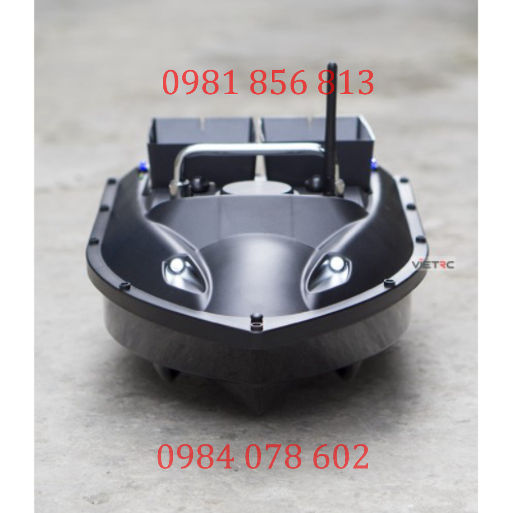 (sale) Tàu thả thính điều khiển từ xa, thuyền thả thính xa bờ, cano thả mồi câu cá 2 ben (Model 2020)   uy tín chất lượ