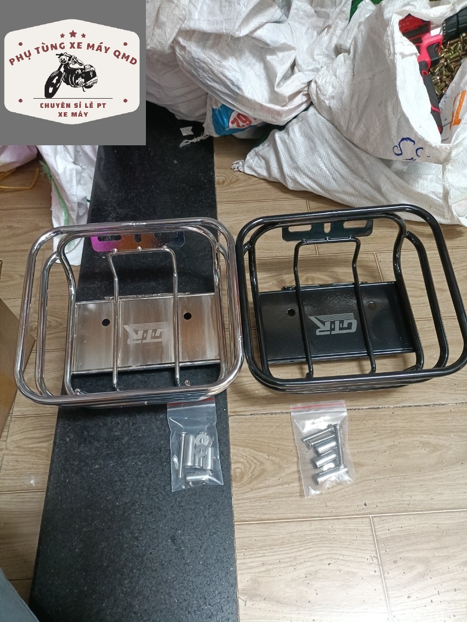 Rổ trước cho xe Wave nhỏ, Wave RS100, Wave Alpha 100 mẫu GTR
