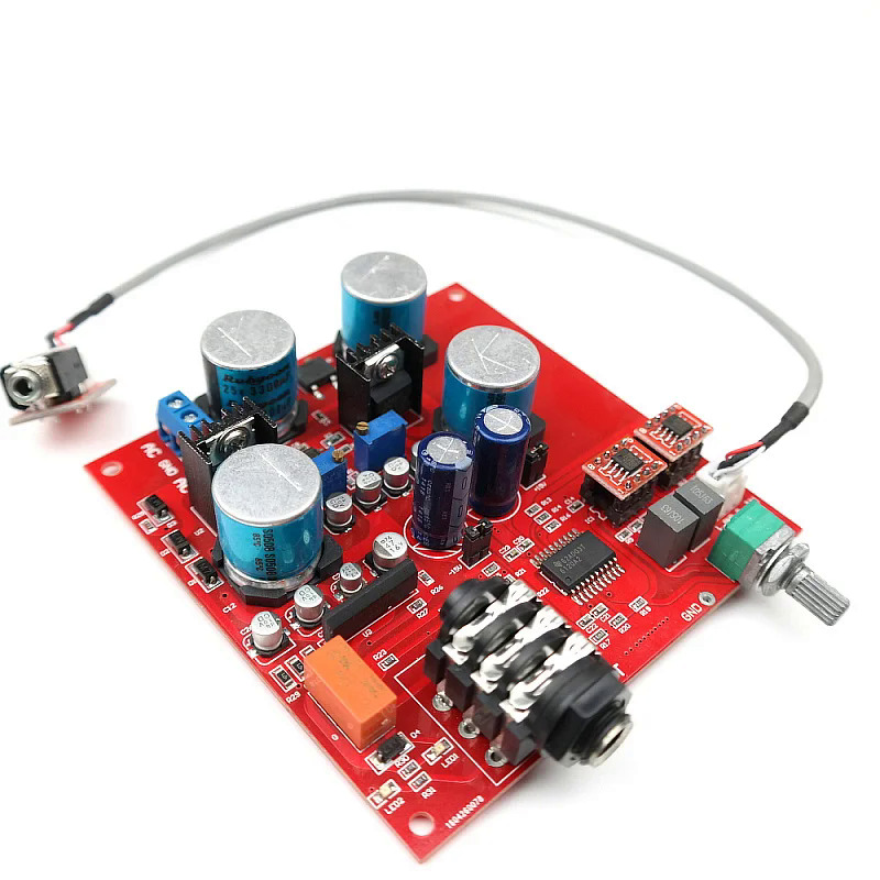 Tpa6120a2 Hi-Fi Headphone Amplifier Sốt Âm Thanh Tai Nghe Amp Op275 Preamplifier Op Amp Với Điều Khiển Âm Lượng