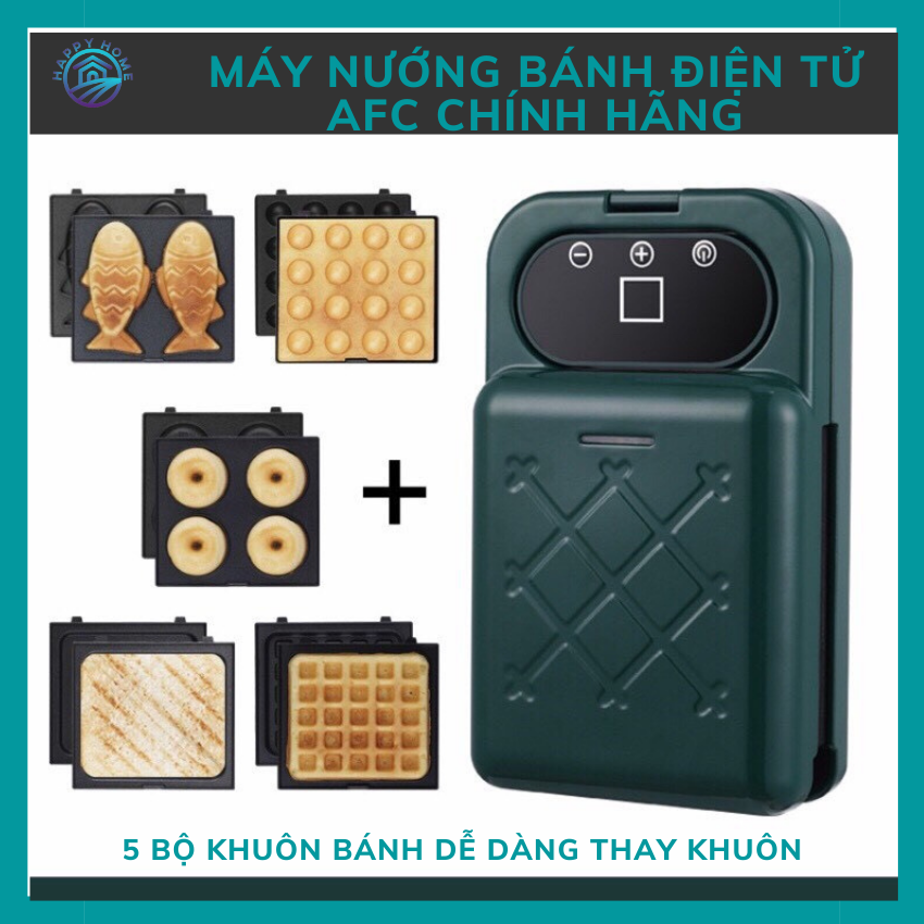 Máy nướng bánh, làm bánh kẹp điện tử AFC hiện đại chính hãng - Happy Homeeeee
