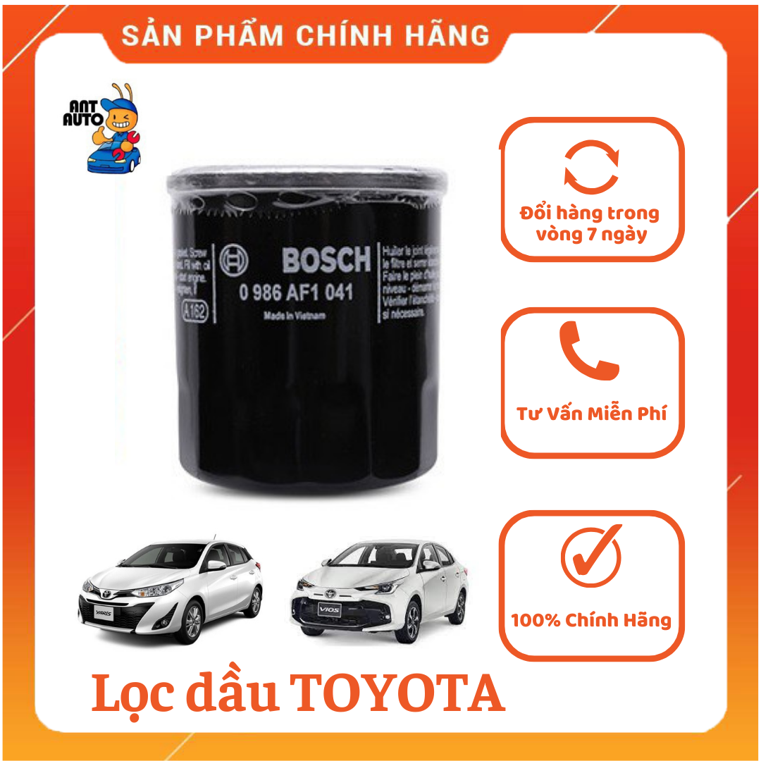 Lọc dầu động cơ Toyota Corolla, Altis, Vios, Yaris