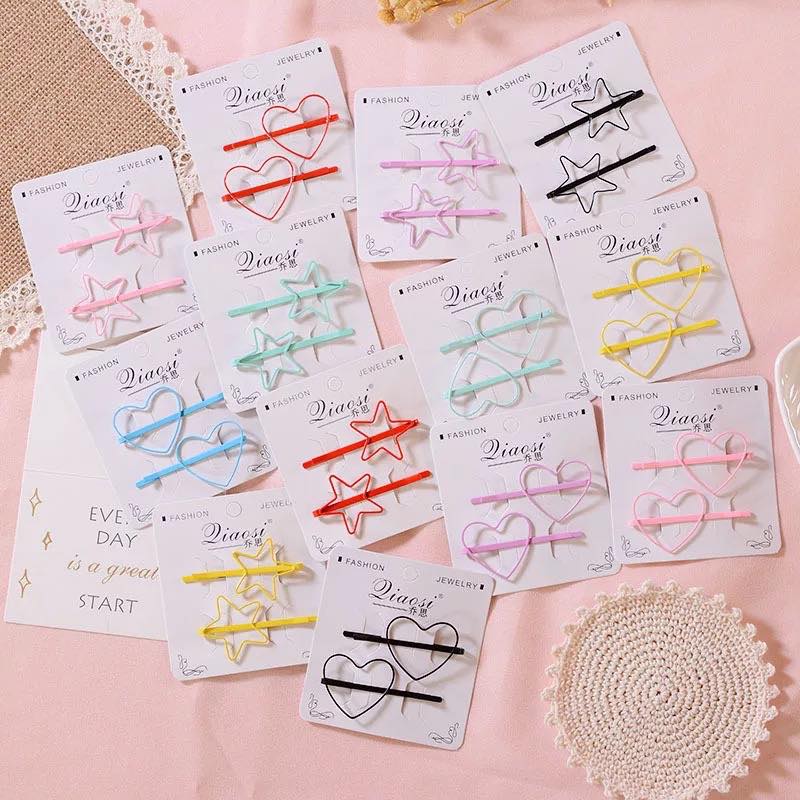 SET 2C KẸP TÓC NỮ KẸP TÓC MÁI XƯỚC NỮ HÀN QUỐC