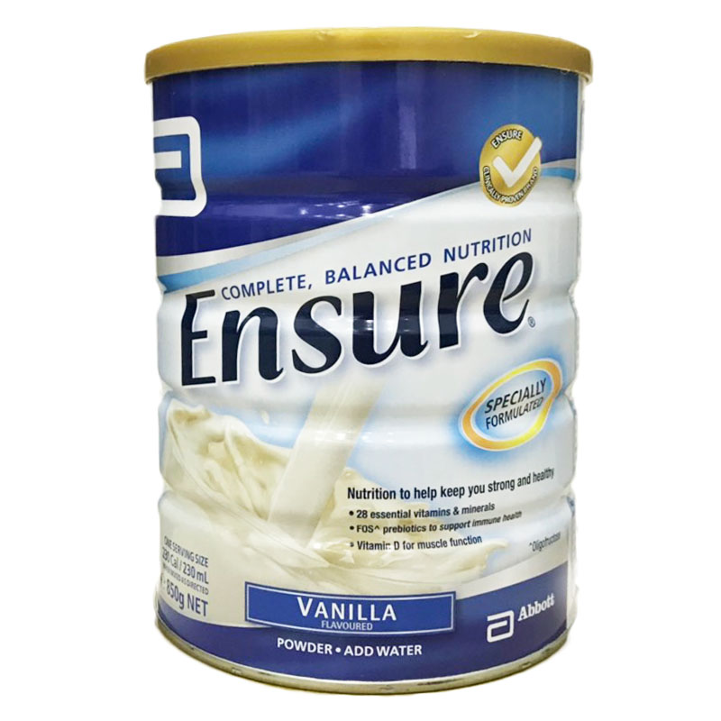 Sữa bột ensure úc vị vani