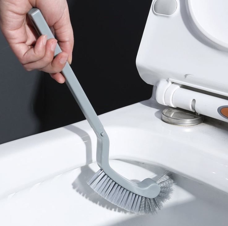 Cọ chà rửa tolet cao cấp - Cây cọ rửa bồn cầu, chổi chà nhà vệ sinh, nhà tắm đa năng - Bàn chải cọ vệ sinh có móc treo tiện ích