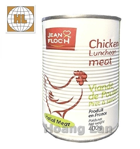 Thịt hộp Chicken Luncheon Meat Jean Floch 400g - Pháp