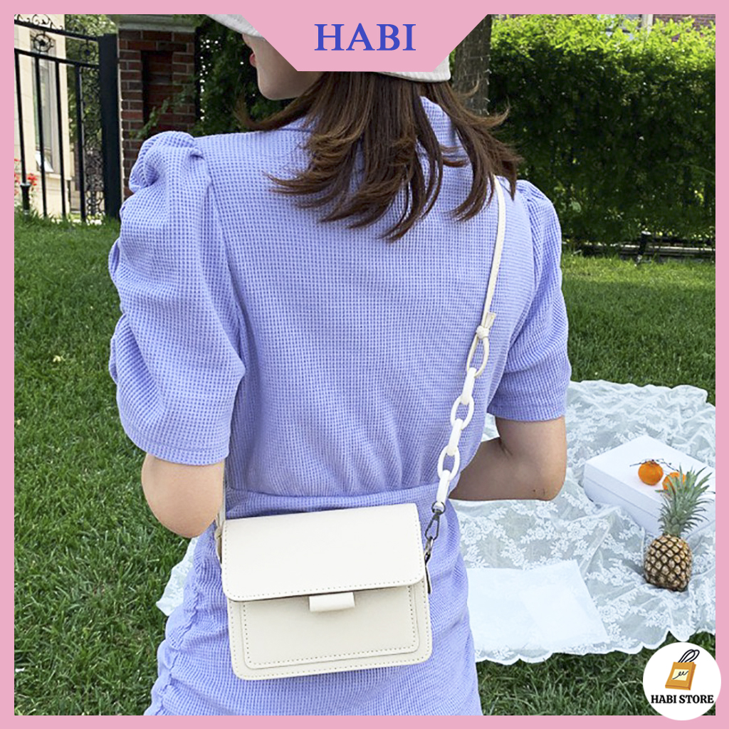 Túi xách nữ đeo chéo đẹp đi chơi phong cách hàng quốc, Túi đeo chéo mini đựng vừa điện thoại M160