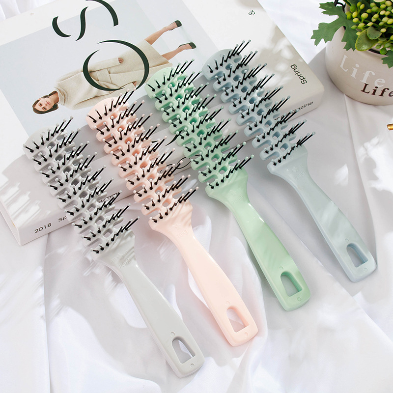 Lược gỡ rối tóc xương cá - lược chải tóc gỡ rối - freeship - tickmua - ld001