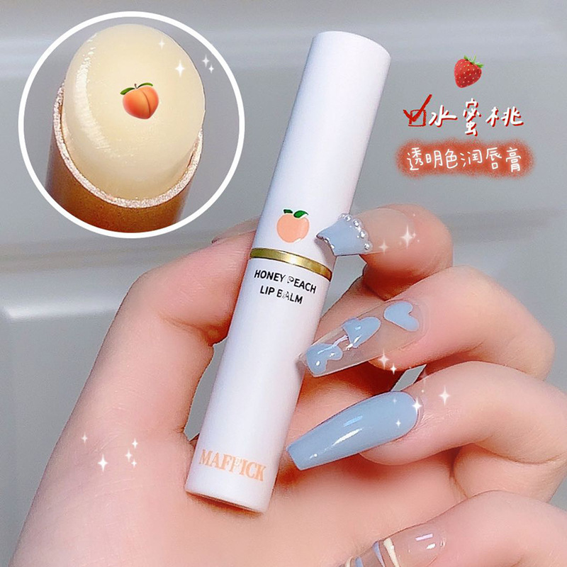 Son dưỡng môi vị đào Maffick Honey Peach Lip Balm