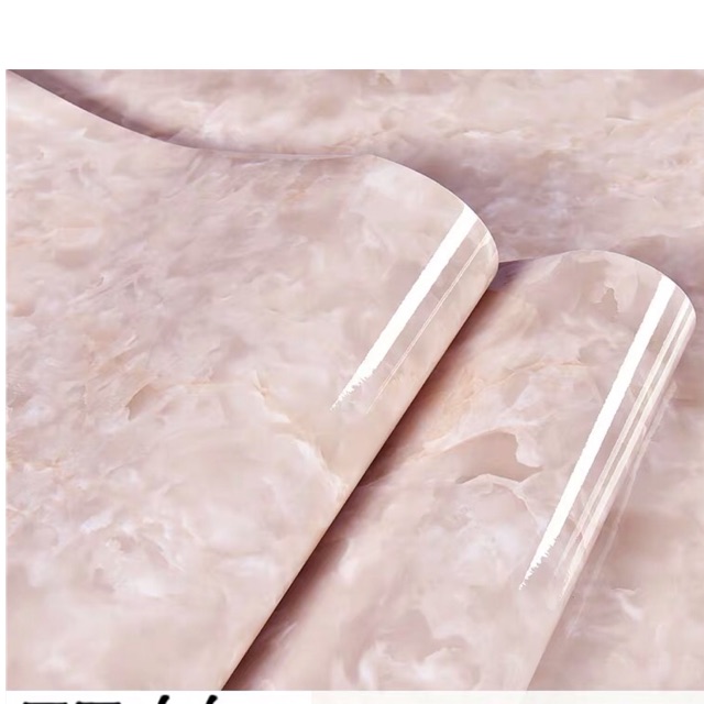 5M decal giả đá vân hồng ngọc keo sẵn khổ 60 cm