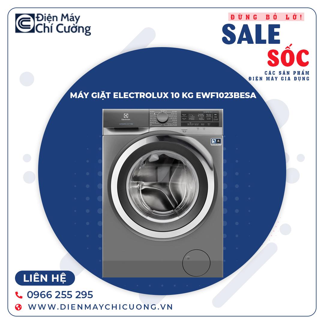 Máy giặt electrolux 10 kg ewf1023besa