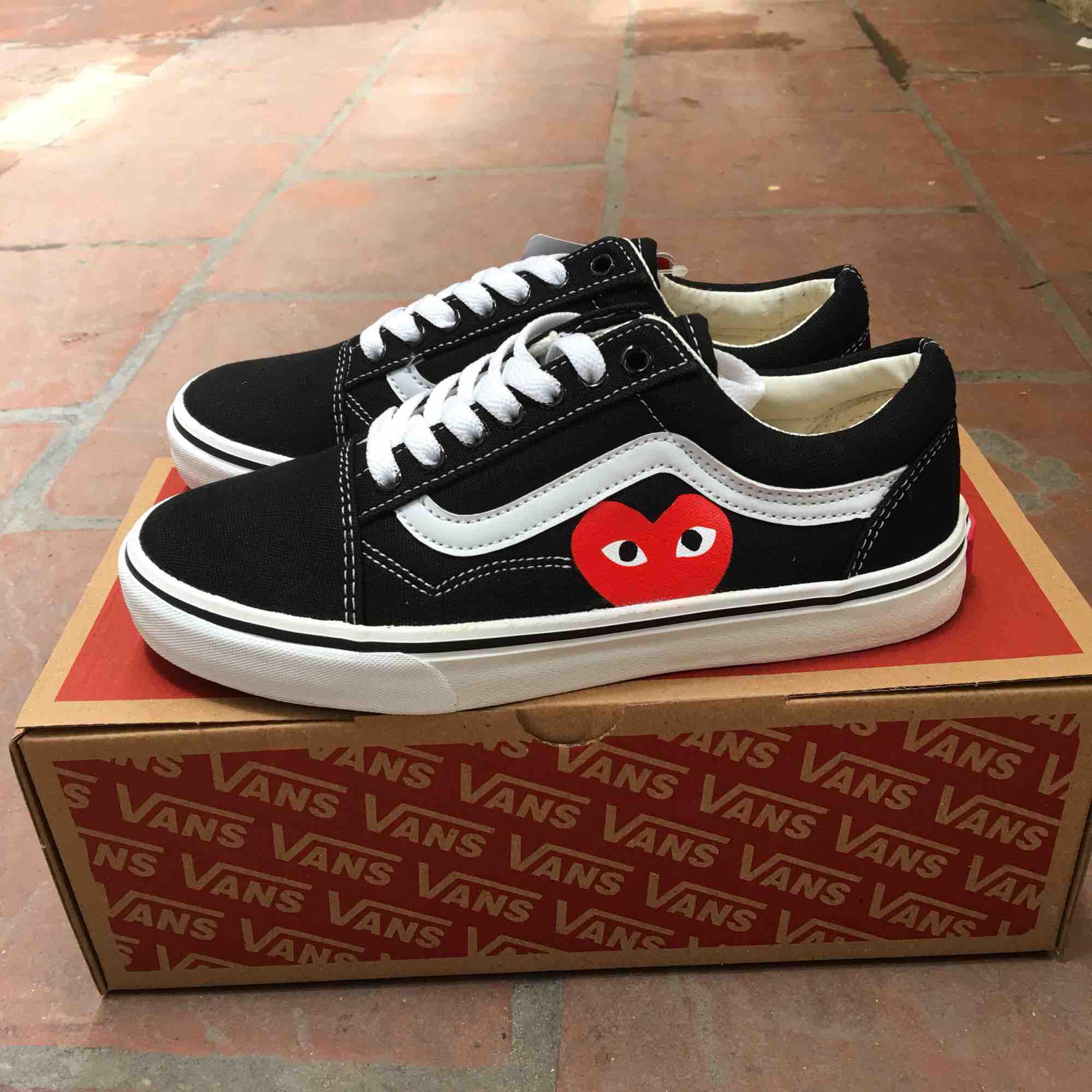Giày vanz old skool tim size 36->43