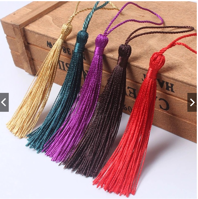 Dây treo trang trí đàn Kalimba Dây treo cổ trang nhiều màu sắc
