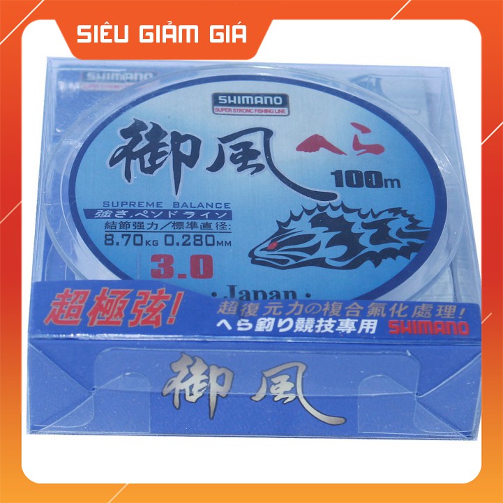 Cước câu cá siêu bền shimano đủ size - đồ câu ngọc hải