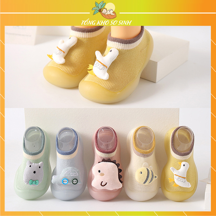 Giày Bún Tập Đi Chống Trượt Cho  bé động vật hoạt hình , Giày bún tập đi cho bé đế cao su chống trượt cho bé kiểu dáng cute, giày tập đi cho bé gái, giày cho bé gái 1 tuổi, giay tap di cho be gai, giày tâp đi cho bé gái, giày tập đi cho bé trai