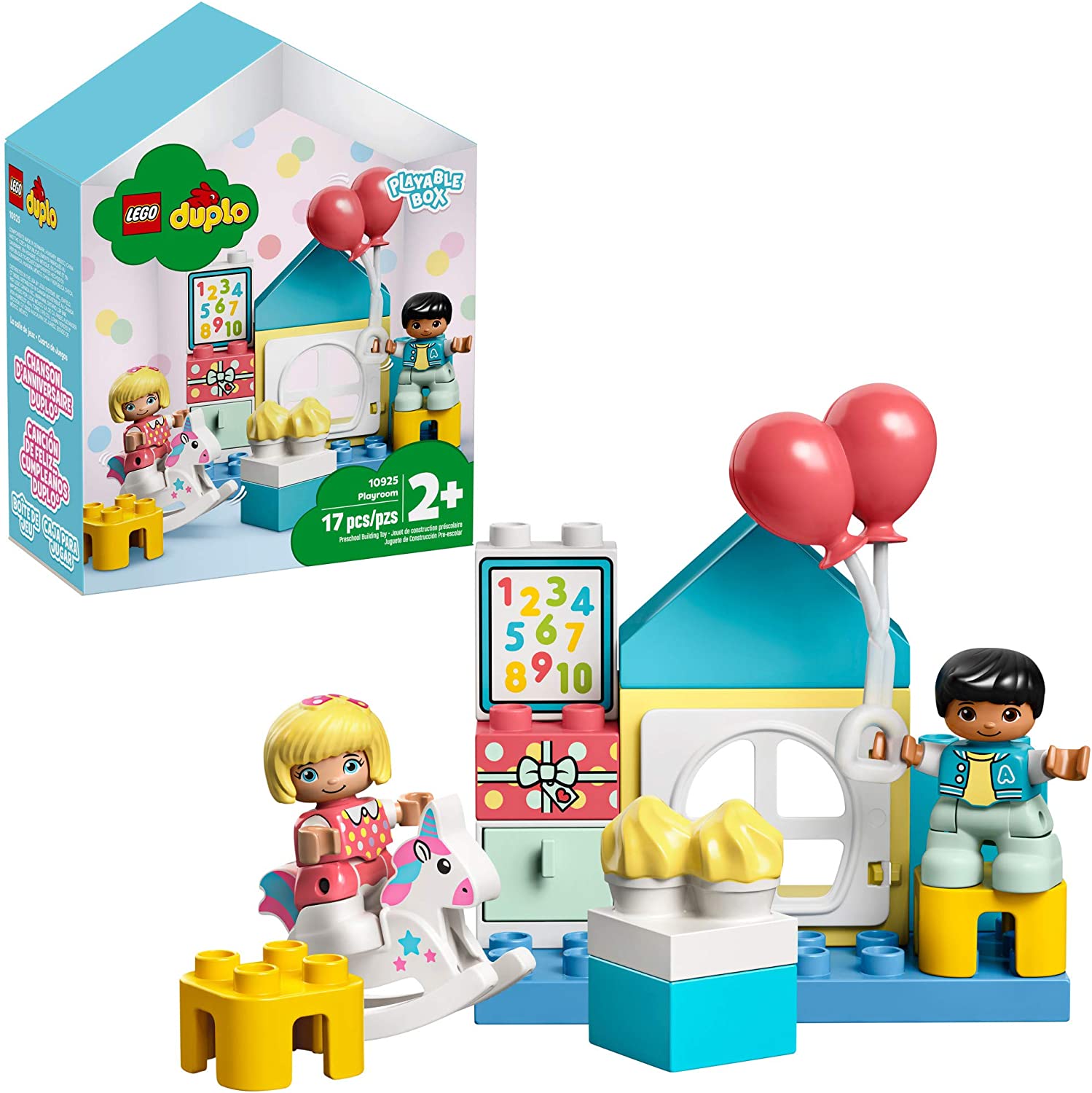 Đồ chơi lego duplo - phòng chơi vui nhộn của bé - mã sp 10925