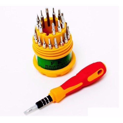Bộ Vít Tròn Đa Năng 31in1, Siêu Rẻ, Siêu Tiện Ích, Bộ dụng cụ cầm tay, Bộ tua vít nhiều đầu thay thế, Chất liệu siêu bền, Chống rỉ sét, Bảo hành 1 đổi 1