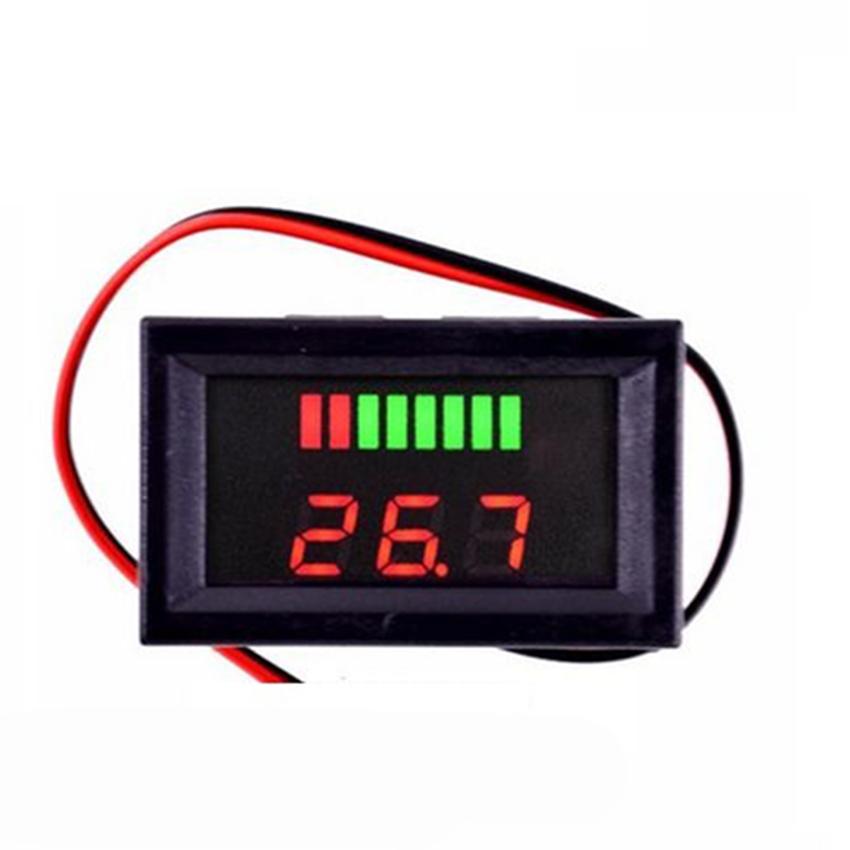Đồng hồ hiển thị điện áp - dung lượng pin, acquy - 12vdc