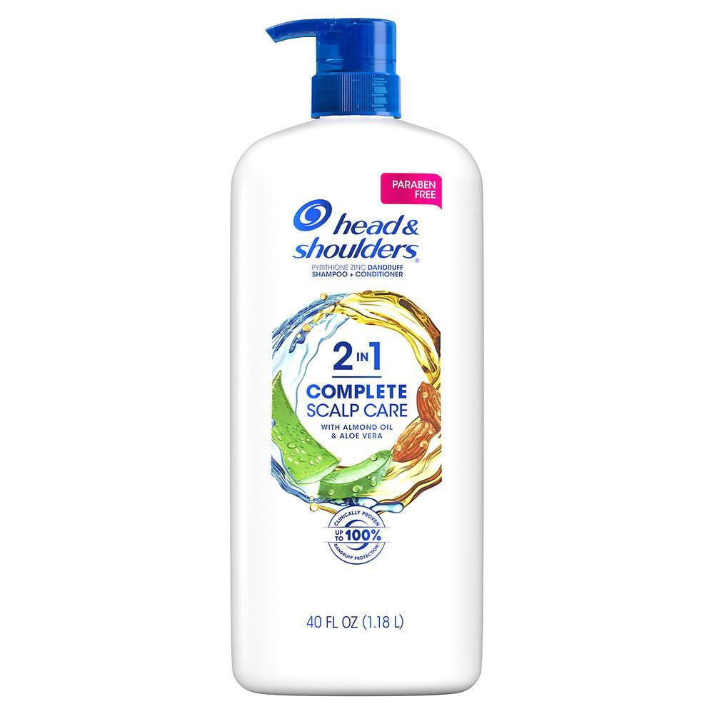 Dầu gội 2in1 head&shoulders hạnh nhân,nha đam 1.18l