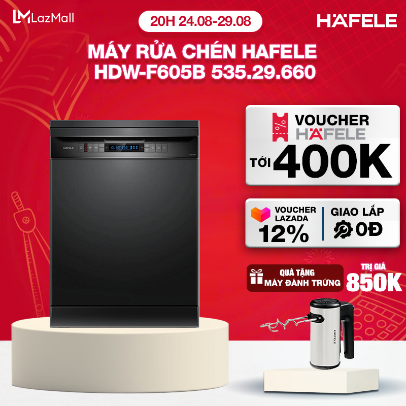 Máy rửa chén hafele hdw-f605b 535.29.660