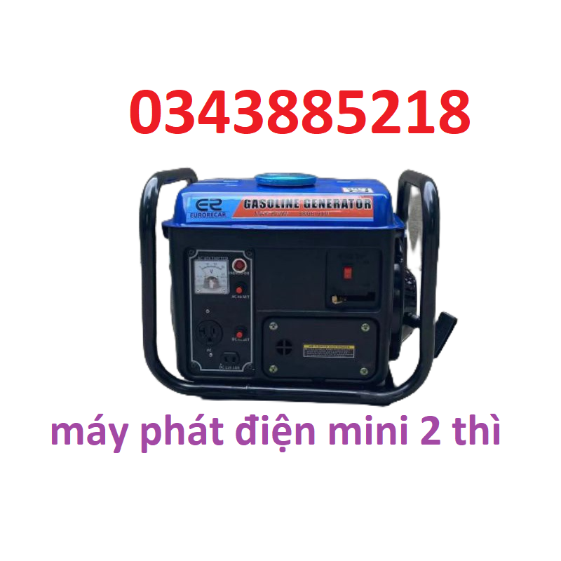 Máy phát điện mini gia đình 2 thì nhỏ nhẹ tiết kiệm nhiên liệu