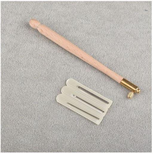 BỘ KIM TAMBOUR, KIM ĐÍNH HẠT CƯỜM KIM SA - 3 MŨI KIM