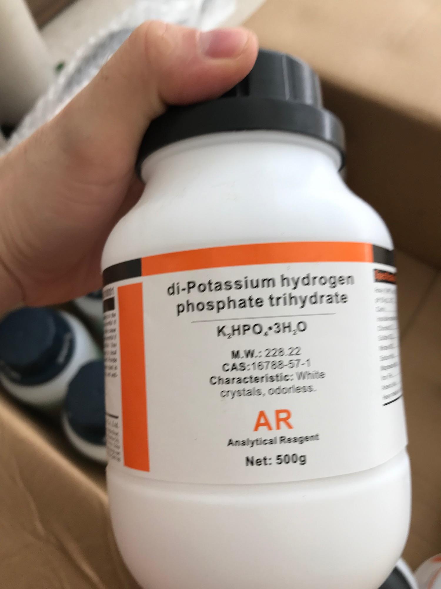K2hpo4 gh tech jhd potassium hydrogen phosphate lọ 500g tinh khiết 16788-57-1