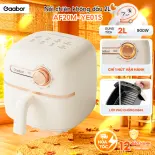 Nồi chiên không dầu 2L GAABOR AF20M-YE01S tự động ngắt điện khay chống dính làm nóng nhanh - Tiết kiệm điện - Bảo hành 12 tháng 1 đổi 1