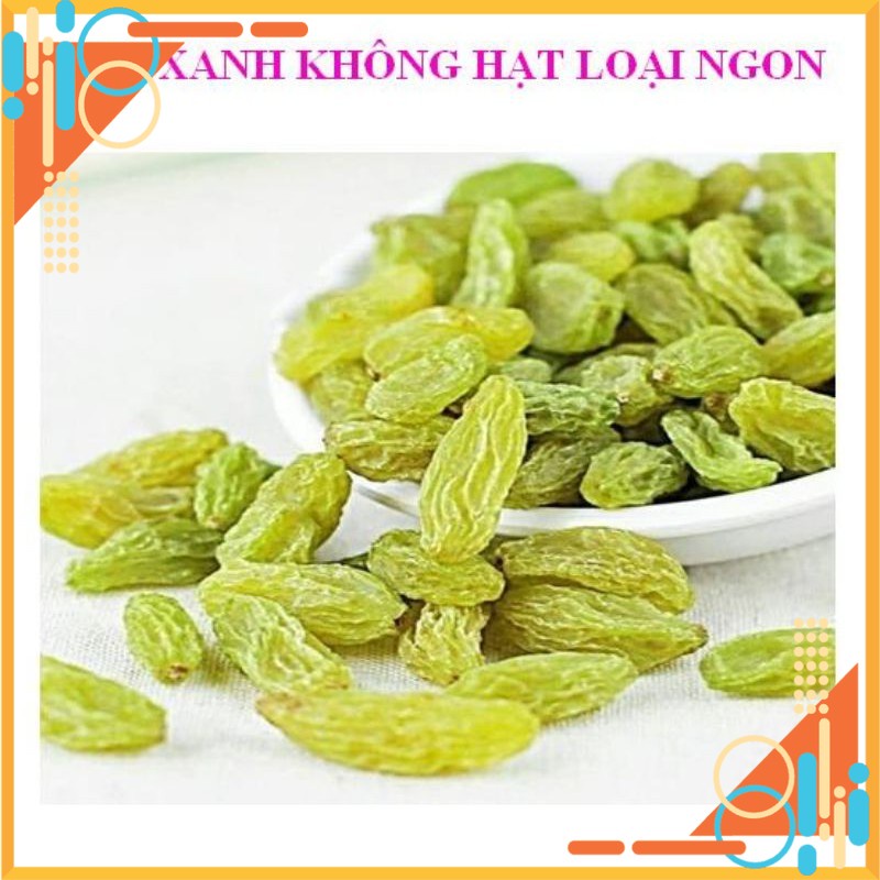 Nho khô sấy 500g nho xanh ninh thuận hàng loại 1
