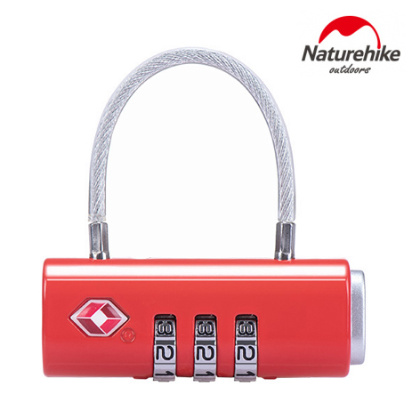 Khóa số NatureHike NH20SJ005 TSA 3 số dùng khóa vali, khóa túi xách, khóa balo