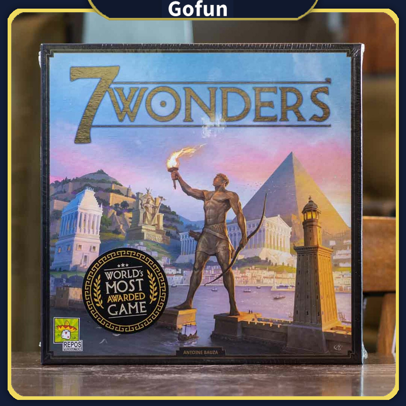 7 Wonders Board Game New Edition Family Civilization and Strategy Board Game