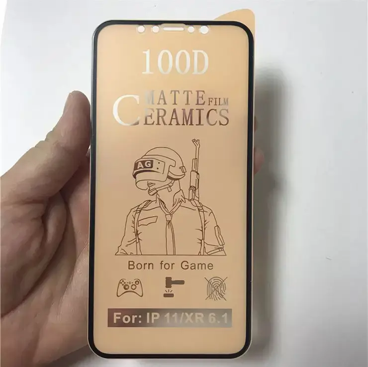 Kính Cường Lực Dẻo 100D Siêu Mỏng,Siêu Bền,Chống Bám Vân Tay,Chống Va Đập Dành Cho Iphone 6 7 8 X 11 6Plus 7 Plus 8 Plus Xr Xs Max Iphone 11 Pro Max Chất Lượng Cao,Bẻ Không Vỡ 8
