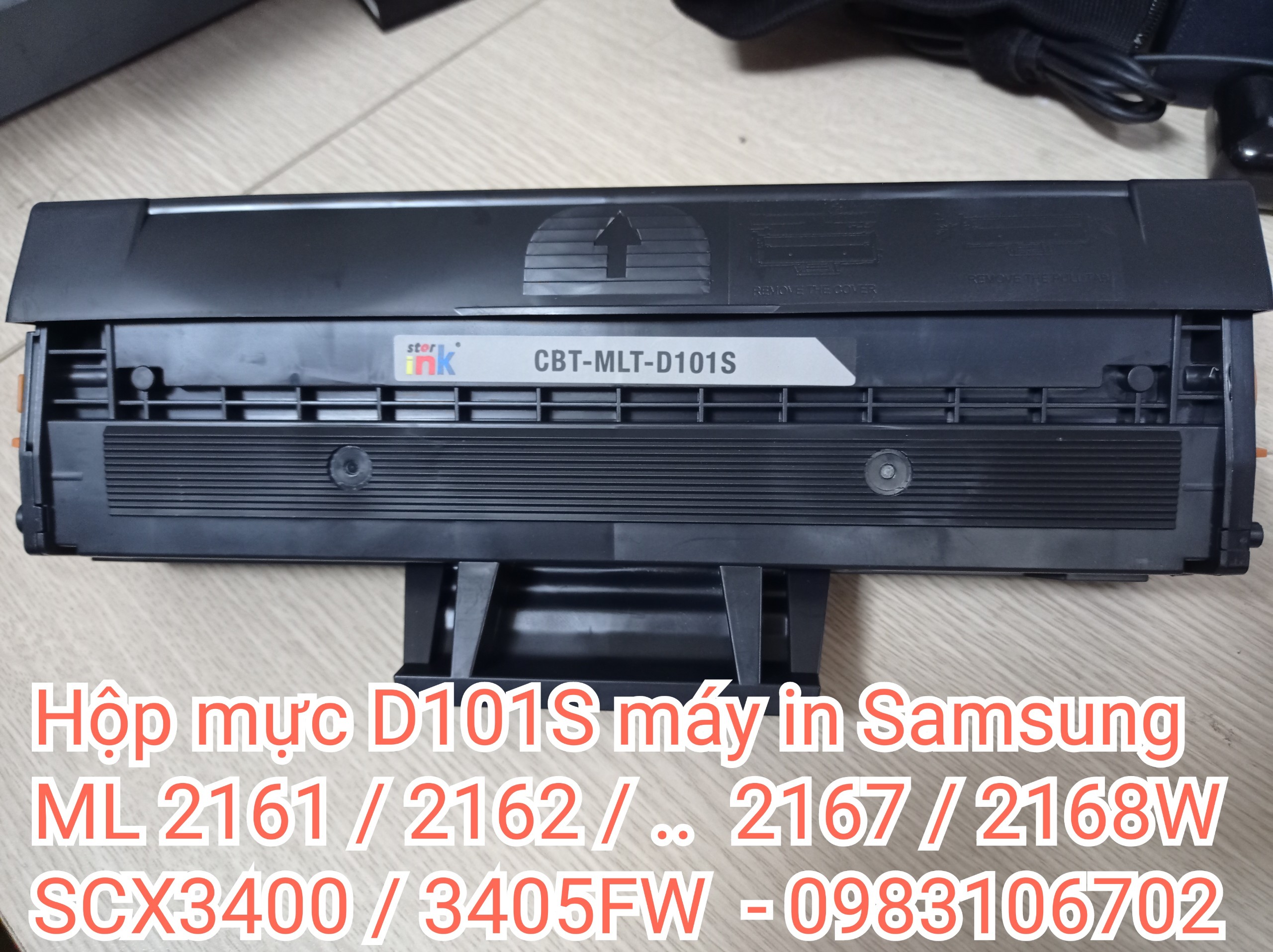 Hộp mực mlt-d101 cho máy in samsung ml-2160 / 2162 / 2165 / 2168 / scx 3400 / 3405 760