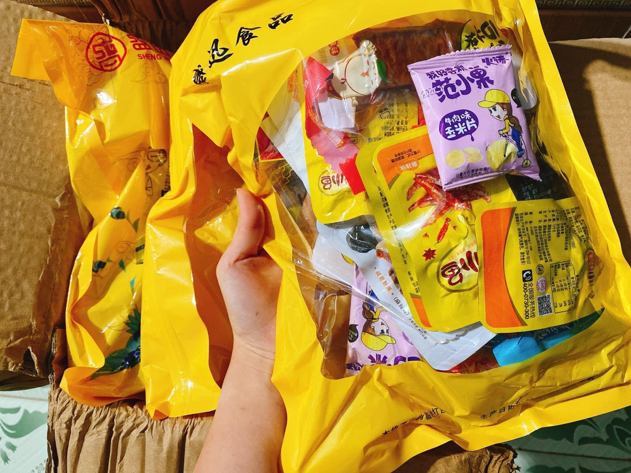 Set ăn vặt 36 món thần thánh