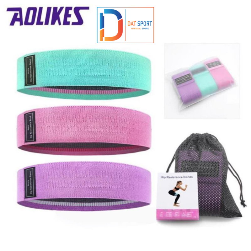 Dây SUPER BAND Vải Đàn Hồi Kháng Lực Tập Mông Đùi AoLikes 3604