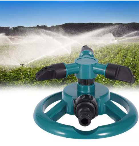 [HCM]Hệ thống tưới nước tự động 3 trục xoay 360° Tưới 3 cánh Chân đế hình mặt trăng tưới vườnTưới cỏ phun mưa làm mát mái tôn bê tông