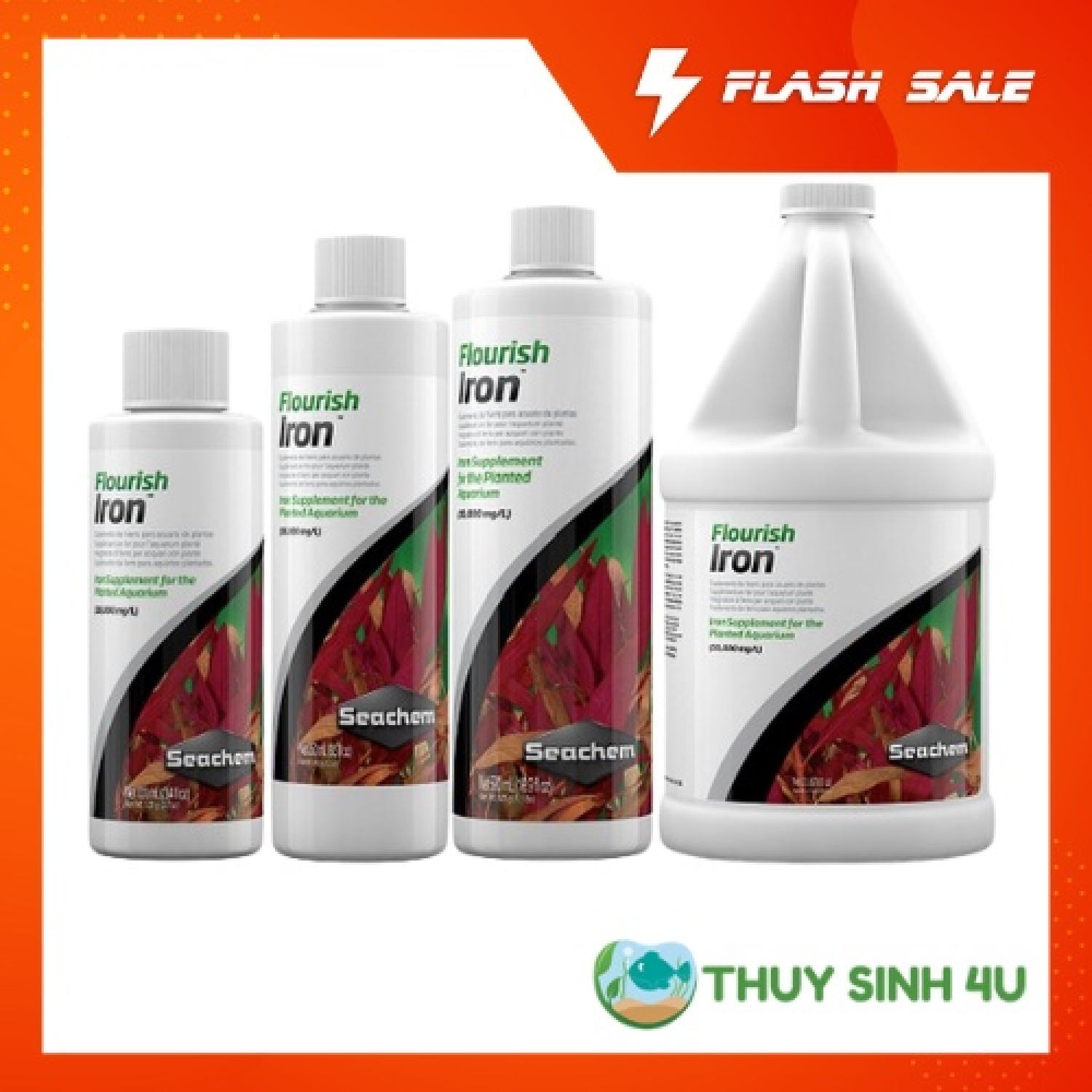 Seachem Iron - phân nước bổ sung Sắt cho bể thủy sinh